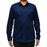 Neotrofits Casual Shirt Navy Blue Plain