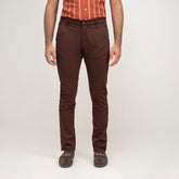 NeotroFits Outfits Cotton Pant (Chino) Dark Brown