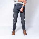 NeotroFits Slim Fit Jeans with Ripping Effect