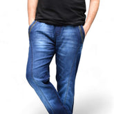 Neotrofits Denim Trousers Dark Blue