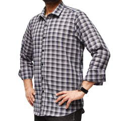 Neotrofits Casual Shirt Grey-White Check