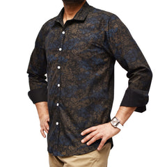 Casual Shirt Printed- Black