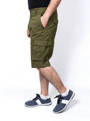 Ease – Cargo Shorts – Olive Green