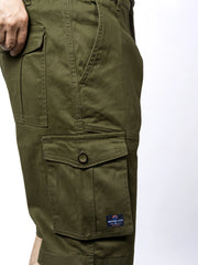 Ease – Cargo Shorts – Olive Green