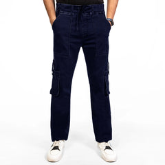 Ease – Denim Trousers 6 pocket – Navy Blue