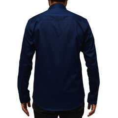 Neotrofits Casual Shirt Navy Blue Plain