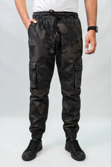 Explorer – Cargo Trousers Joggers Style – Camo Grey