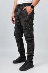 Explorer – Cargo Trousers Joggers Style – Camo Grey