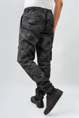 Explorer – Cargo Trousers Joggers Style – Camo Grey