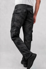 Explorer – Cargo Trousers (Straight Fit) – Camoflauge Grey