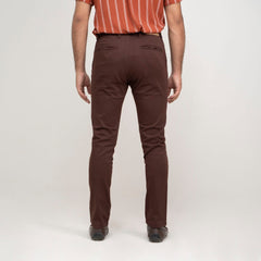 NeotroFits Outfits Cotton Pant (Chino) Dark Brown