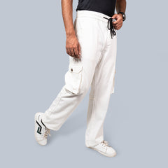 Six Pocket Cargo Torusers White