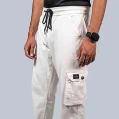 Six Pocket Cargo Torusers White