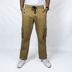 Six Pocket Cargo Torusers Khaki