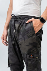 Explorer – Cargo Trousers Joggers Style – Camo Grey