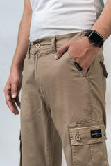 Explorer – 8 Pocket Cargo Trousers  – Khaki