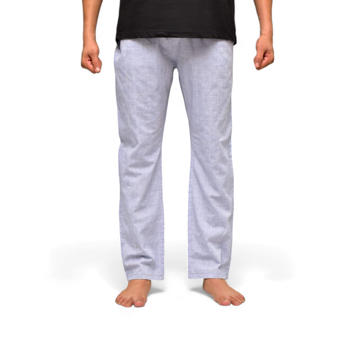 Neotrofits Cotton Pajama for Men Sky Blue