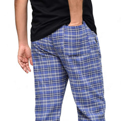Neotrofits Cotton Pajama for Men Blue