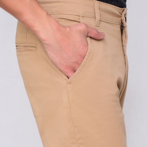 Neotro Fits Cotton Pant (Chino) Khaki Color