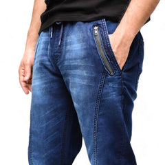 Neotrofits Denim Trousers Dark Blue