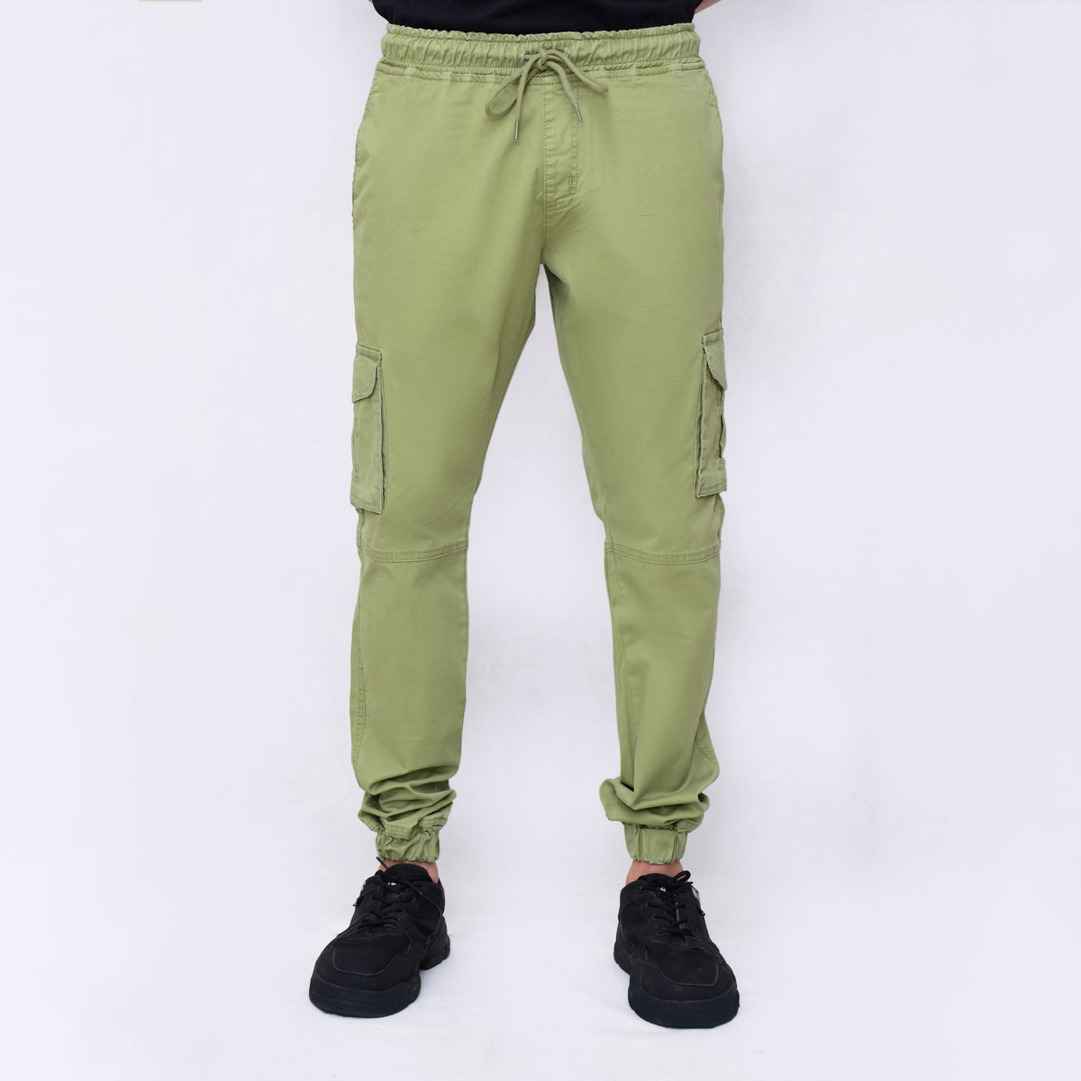 Neotrofits Cotton Cargo Trousers Olive Green