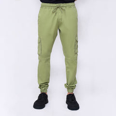 Neotrofits Cotton Cargo Trousers Olive Green