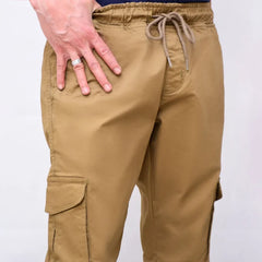 Neotrofits Cotton Cargo Trousers Brown