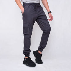 Neotrofits Cotton Cargo Trousers Grey