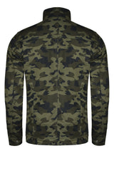 Men’s Quilted Camo Jacket – Green