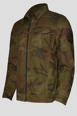 Men’s Quilted Camo Jacket – Khaki