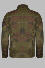 Men’s Quilted Camo Jacket – Khaki