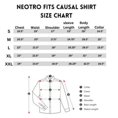 Casual Shirt Printed- Black