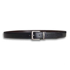 Reversible (2 in 1) Leather Belt with Self Texture