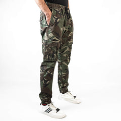 Neotrofits Cotton Cargo Trousers Camo Joggers Green