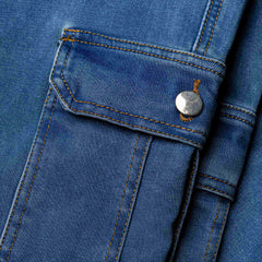 Urban – Cargo jeans Light Blue – Straight Fit