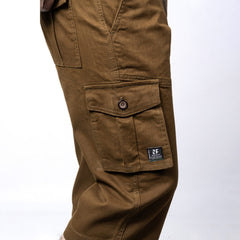 Ease – 3 Quarter Cargo Shorts – Brown