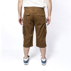 Ease – 3 Quarter Cargo Shorts – Brown