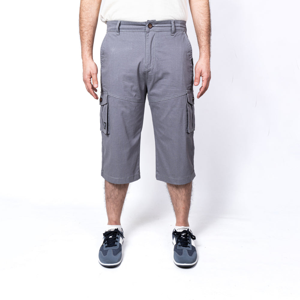 Ease – 3 Quarter Cargo Shorts – Light Grey