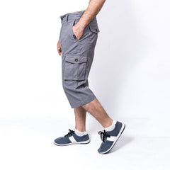 Ease – 3 Quarter Cargo Shorts – Light Grey