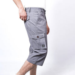Ease – 3 Quarter Cargo Shorts – Light Grey