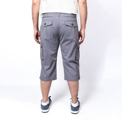 Ease – 3 Quarter Cargo Shorts – Light Grey