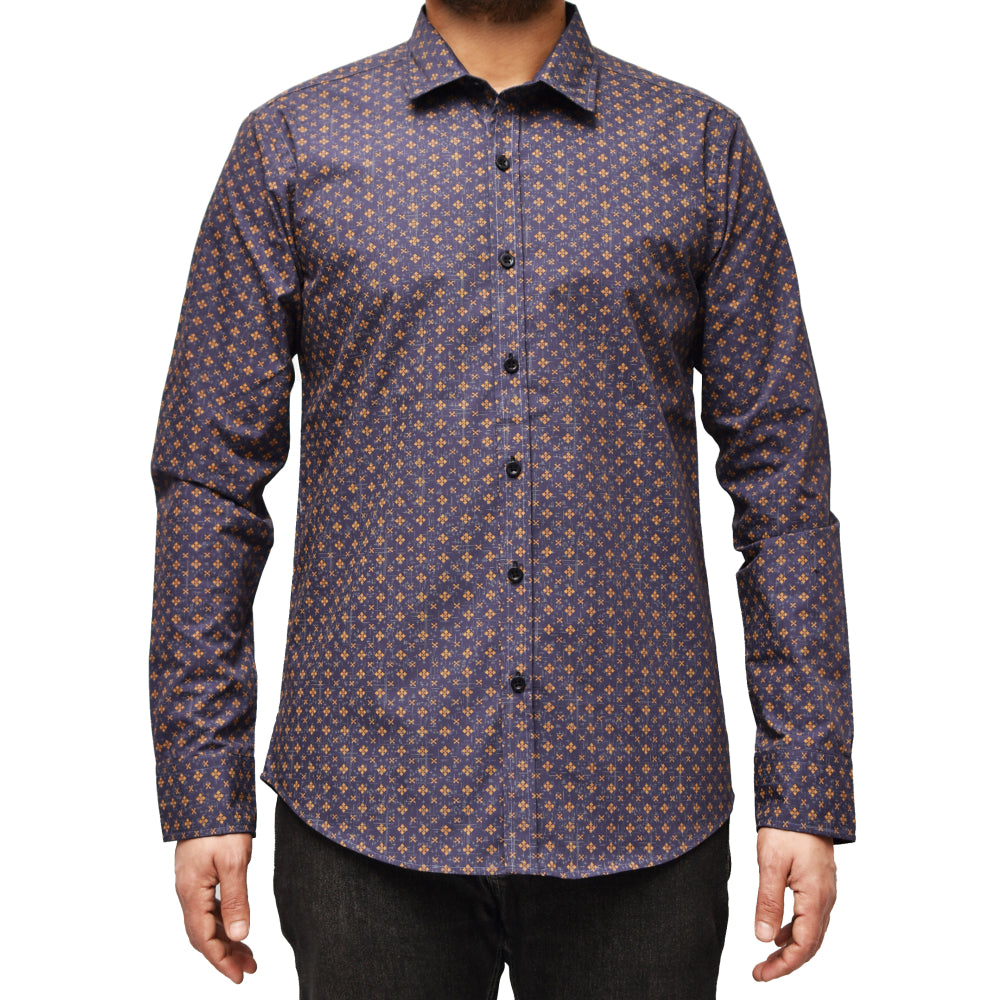 Neotrofits Casual Shirt Purple