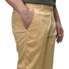 Neotrofits Cotton Stretchable Shorts Yellow Texture