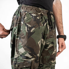 Neotrofits Cotton Cargo Trousers Camo Joggers Green