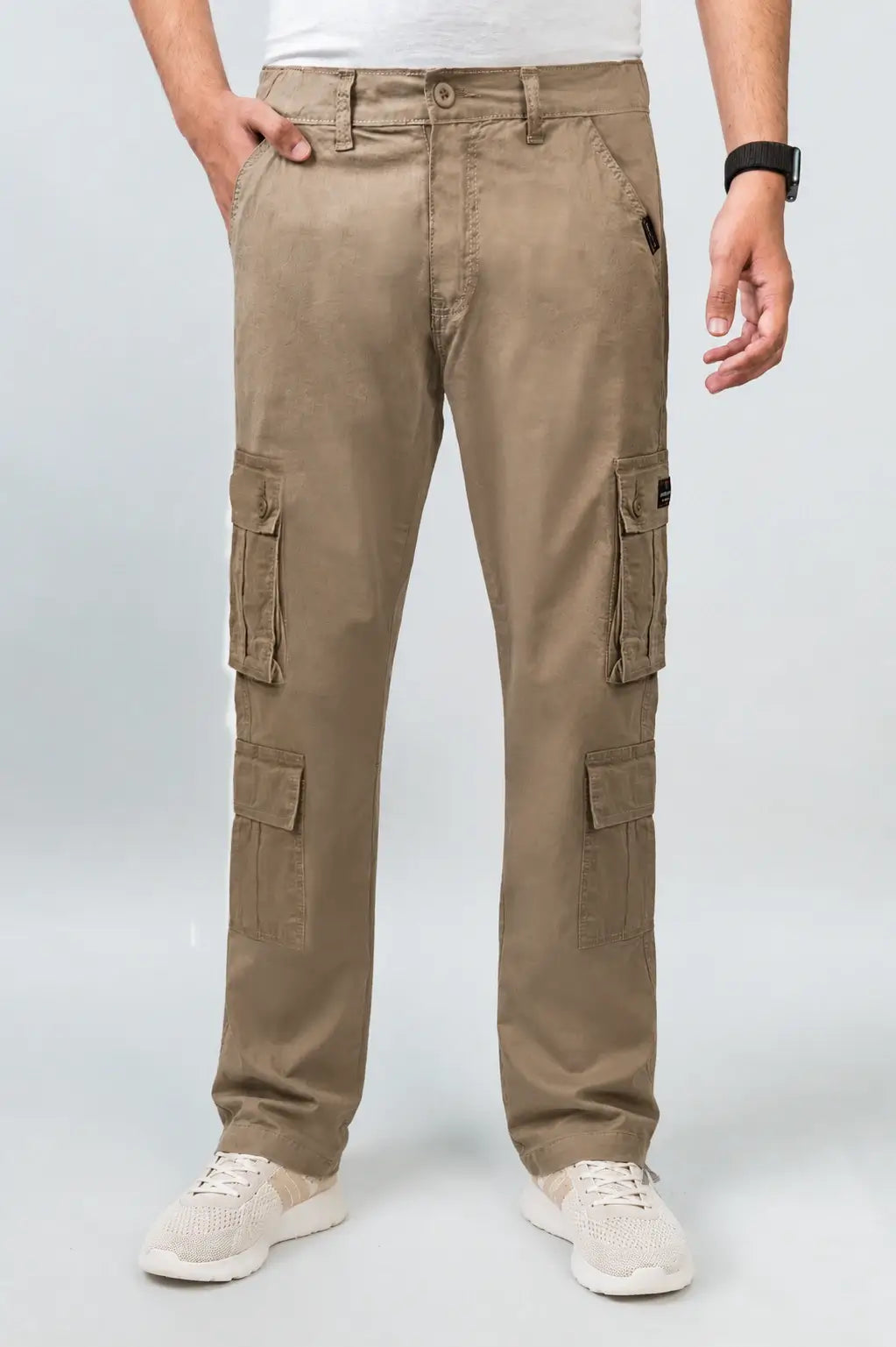 Explorer – 8 Pocket Cargo Trousers  – Khaki
