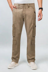 Explorer – 8 Pocket Cargo Trousers  – Khaki