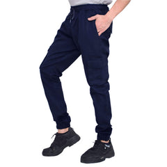 Neotrofits Cotton Cargo Trousers Navy Blue