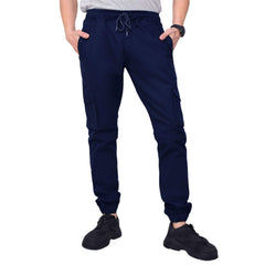 Neotrofits Cotton Cargo Trousers Navy Blue